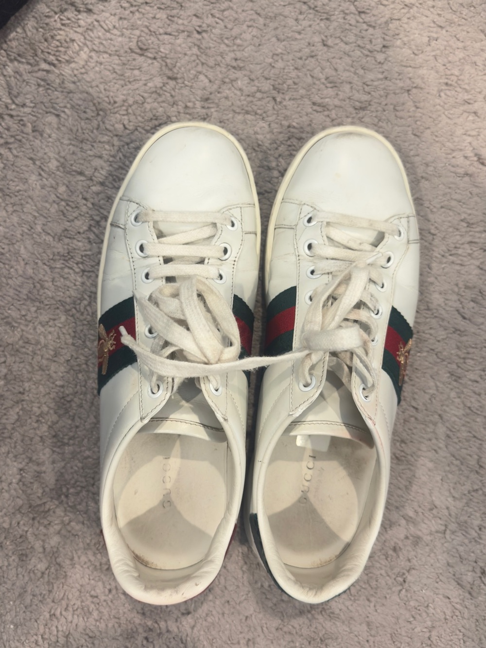 Leather Gucci Sneakers